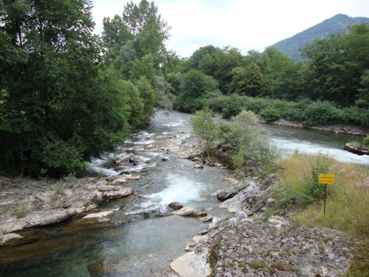 Asasp-Arros (64660) confluence Lourdios - Gave d'Aspe 