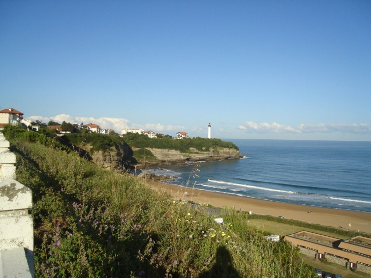 Phare vu d'Anglet - Biarritz