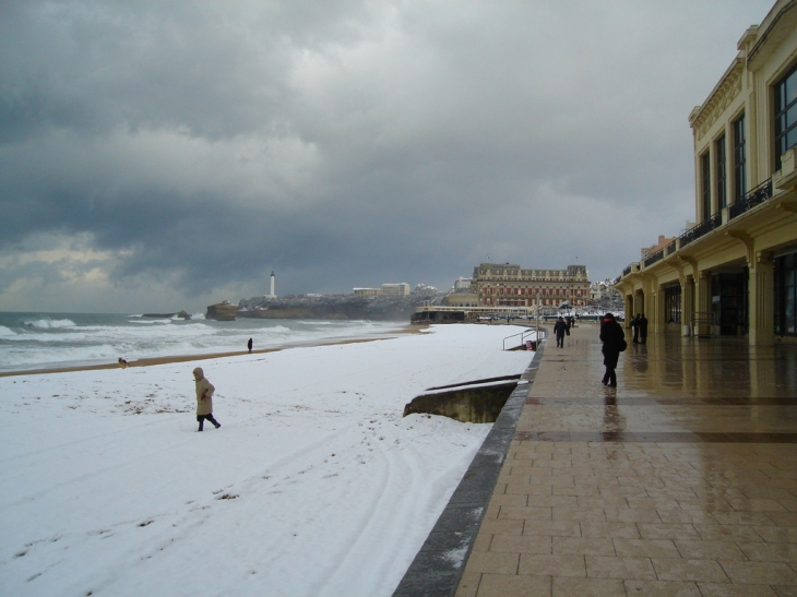 Biarritz en hiver