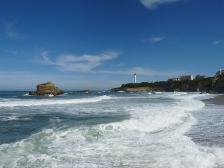 La plage Miramar - Biarritz