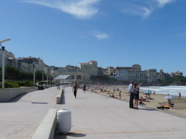 Bord de plage - Biarritz