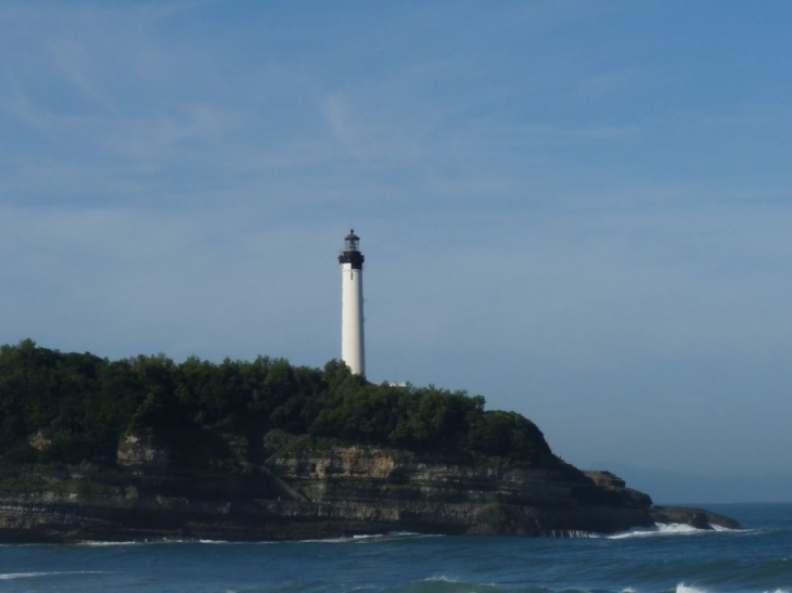 Le phare vu d'Anglet - Biarritz