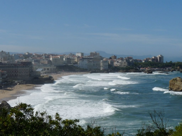 Les plages : Miramar et Gd plage - Biarritz