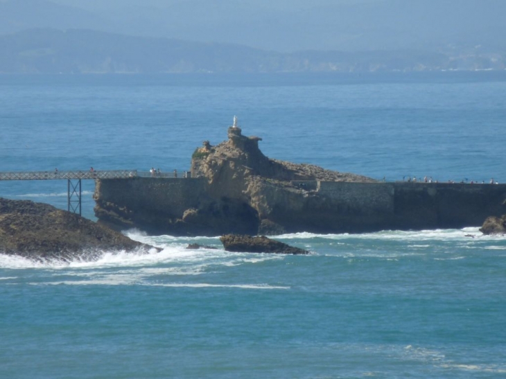 Le rocher de la Vierge - Biarritz