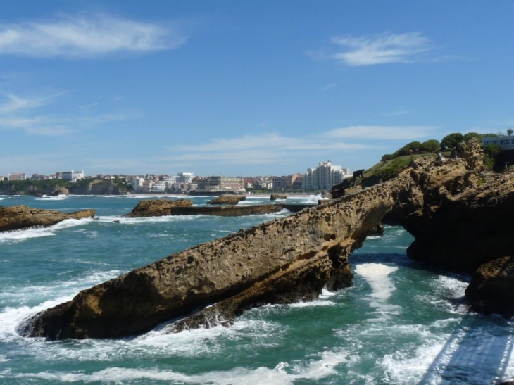 Le rocher de la Vierge - Biarritz