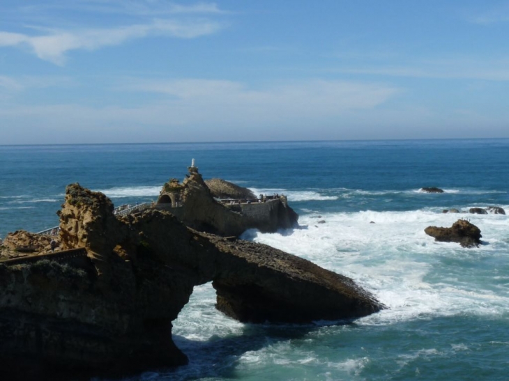 Le rocher de la Vierge - Biarritz