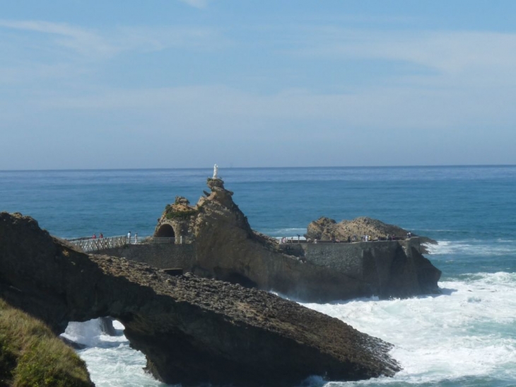 Le rocher de la Vierge - Biarritz