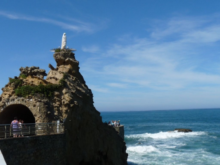 Le rocher de la Vierge - Biarritz