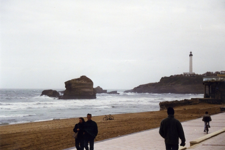 La Plage en novembre - Biarritz