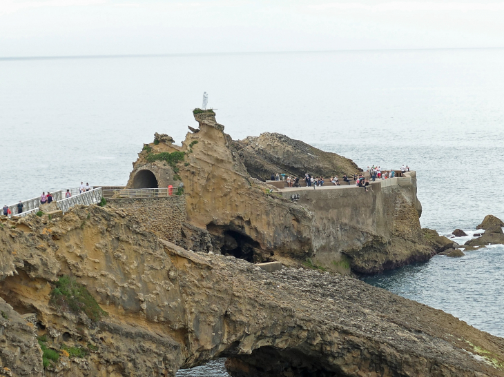 Le rocher de la Vierge - Biarritz