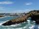 Photo suivante de Biarritz Le rocher de la Vierge