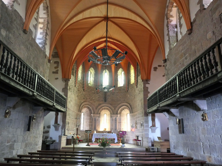 L'intérieur de l'église - Bidarray