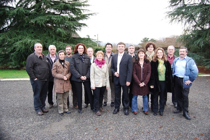 Equipe Municipale élue en 2008 - Boeil-Bezing