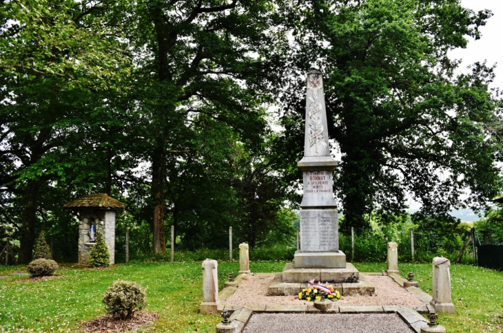 Monument aux Morts - Bonnut