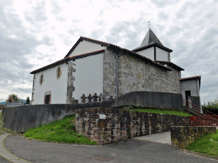 Le chevet de l'église - Caro