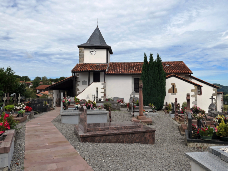 L'église et le cimetière - Caro