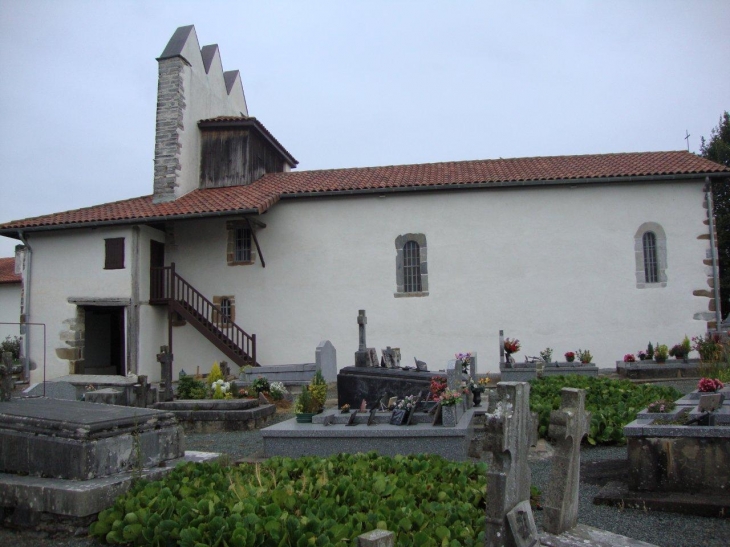 Domezain-Berraute (64120) église de Berraute