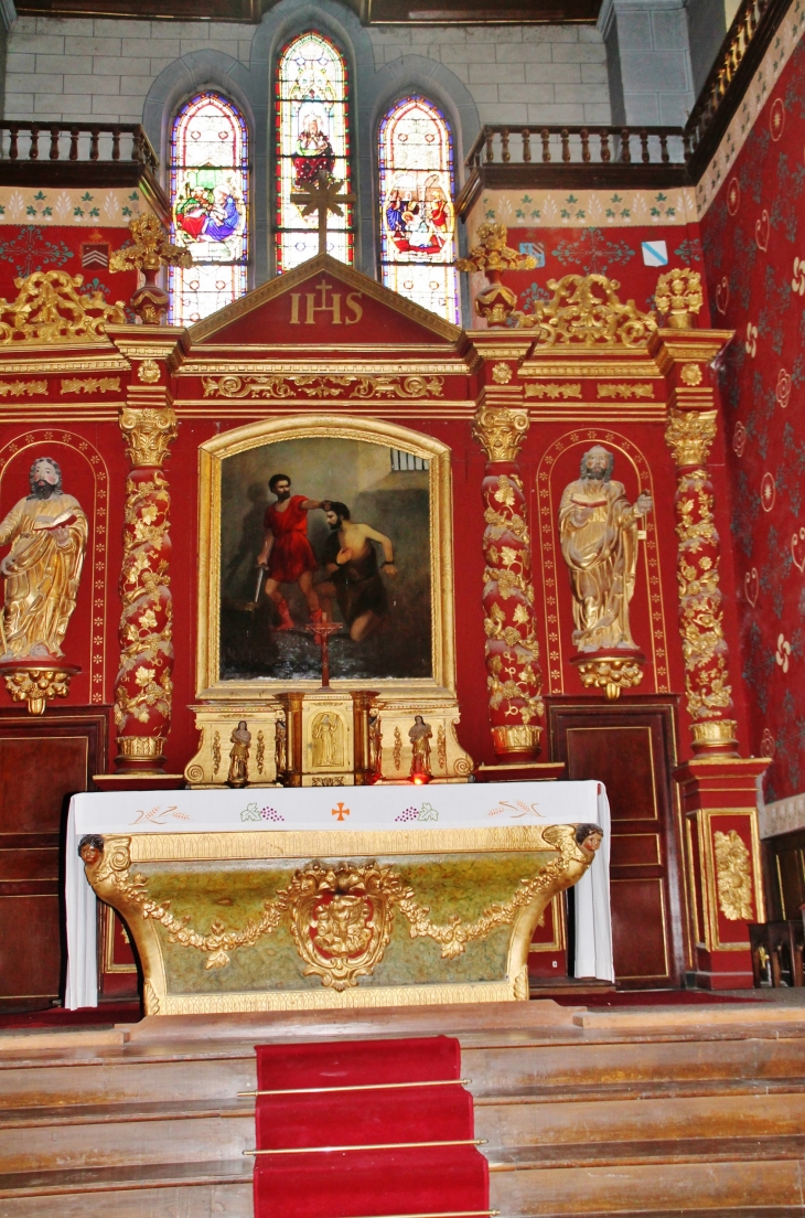     église de la Décollation  de St Jean-Baptiste  - Iholdy