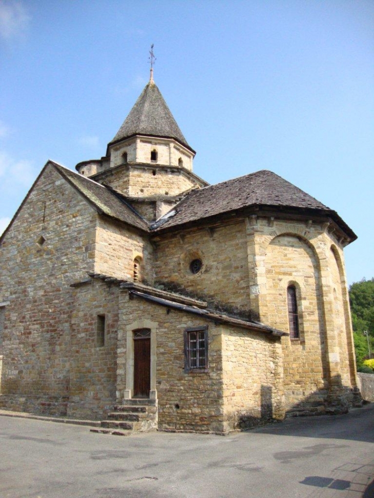 L'Hôpital-Saint-Blaise (64130) L'église coté soleil