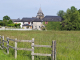 vue sur le village et l'église