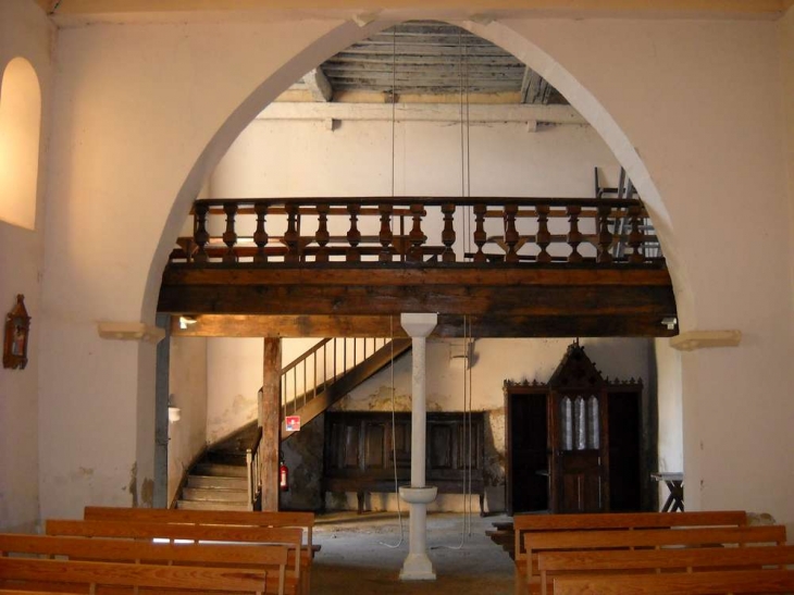 Intérieur de l'église - Lannecaube