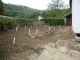 Lantabat (64640) à Ascombéguy, le cimetière basque en travaux de restauration (2010)