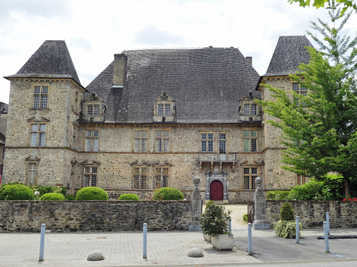 Place des Allées : le château d'Andurain - Mauléon-Licharre