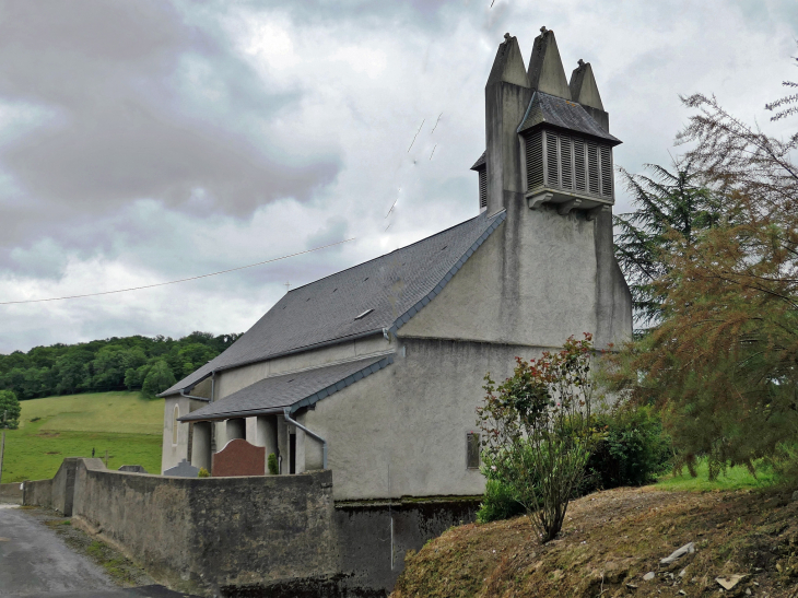 L'église Sainte Engrâce - Moncayolle-Larrory-Mendibieu