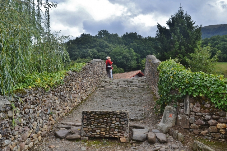 Le Pont Romain sur La Nive - Saint-Étienne-de-Baïgorry