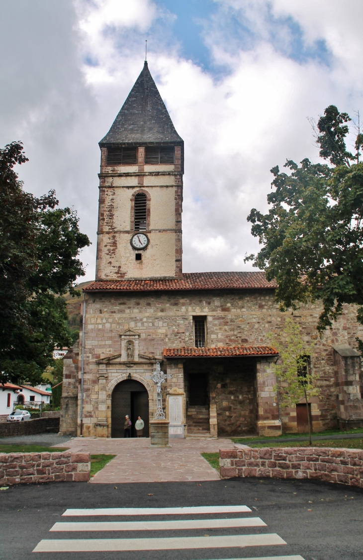  :église St Etienne - Saint-Étienne-de-Baïgorry