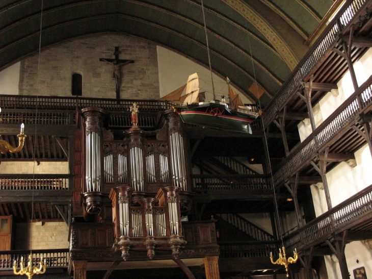 Intérieur de l'église - Saint-Jean-de-Luz