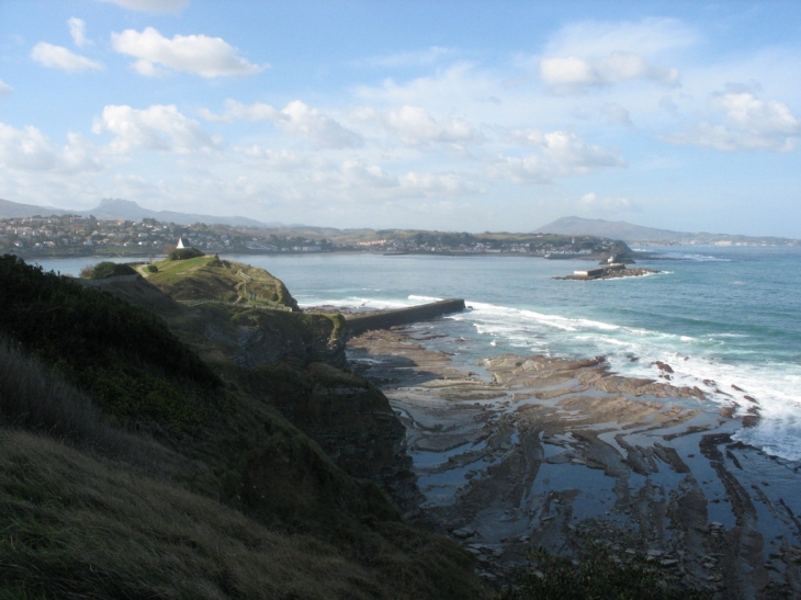 La pointe de Ste Barbe et la baie - Saint-Jean-de-Luz