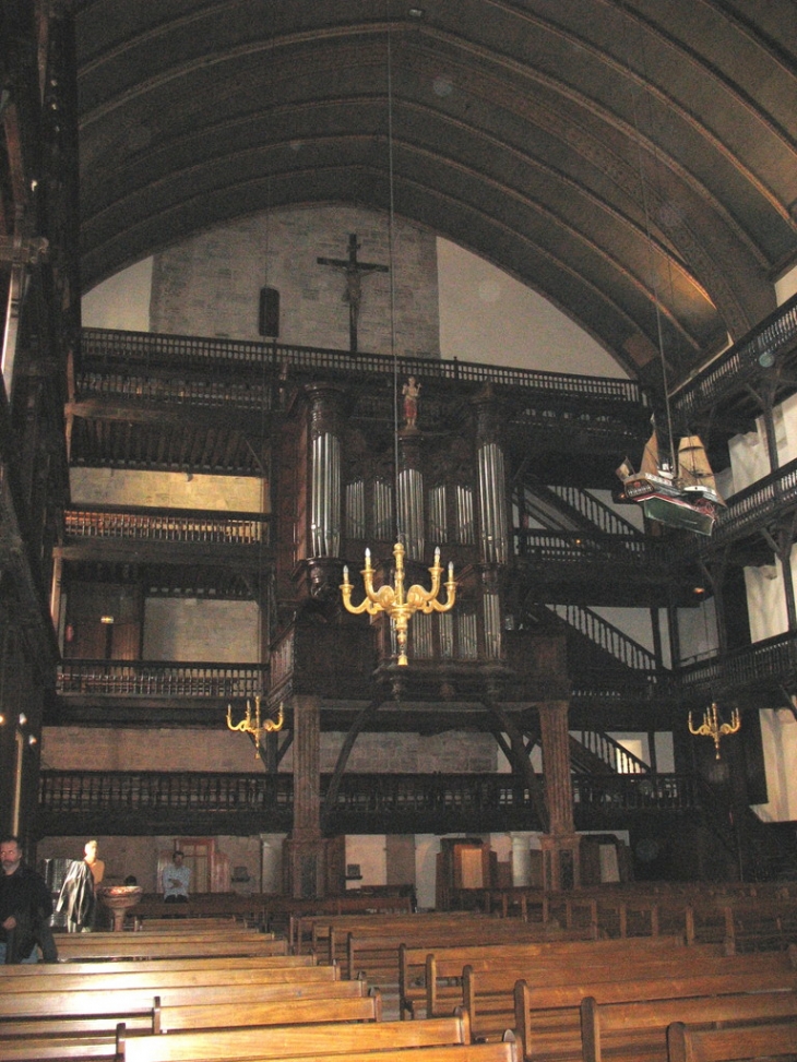 Intérieur de l'église - Saint-Jean-de-Luz