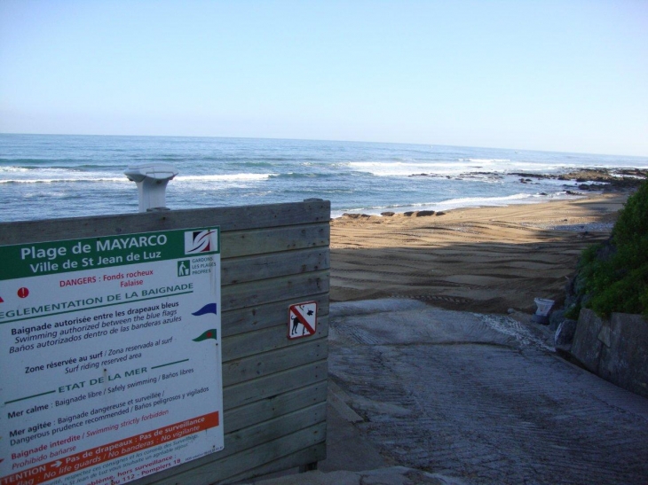 Akotz (St.Jean-de-Luz) Plage de Mayarco, entretien annuel - Saint-Jean-de-Luz