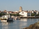 Le port, l'église et la mairie