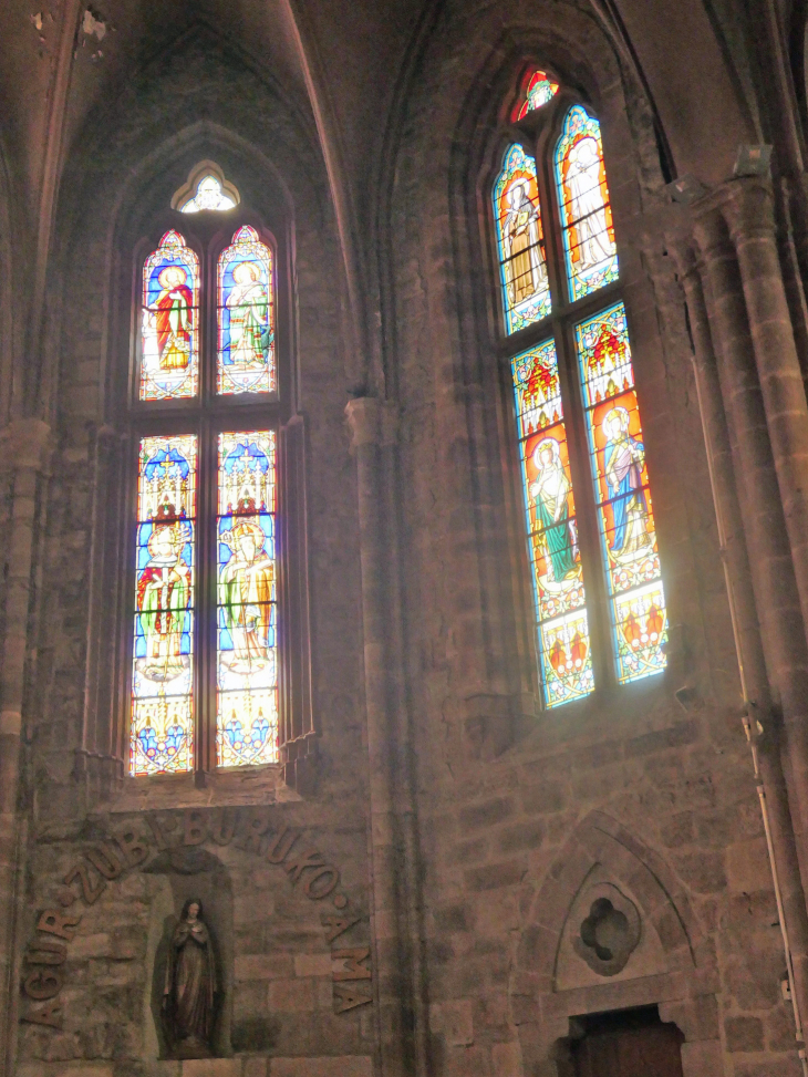 Dans l'église Notre Dame - Saint-Jean-Pied-de-Port