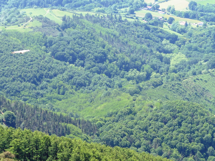 Au sommet de la Rhune : vue sur l'Espagne - Sare