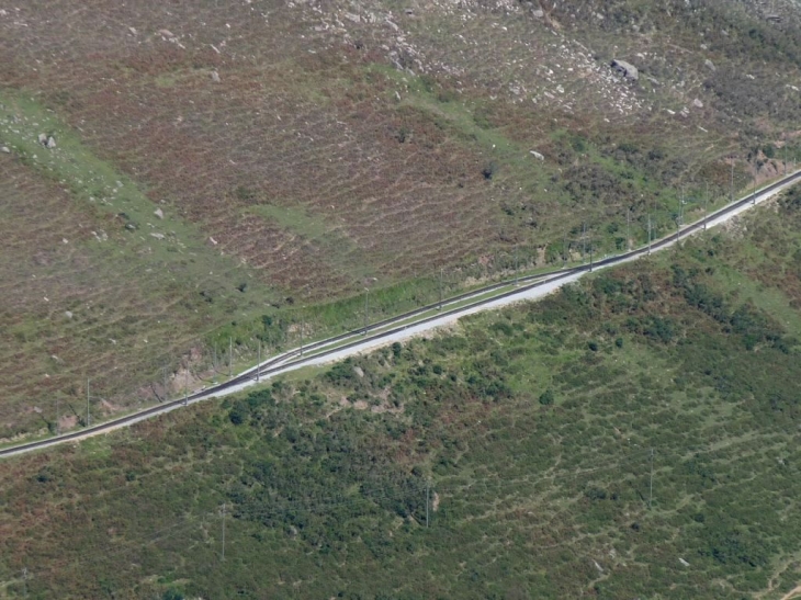 Vue du sommet de la Rhune - Sare