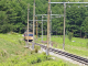 le train dans la montagne