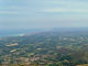 la Rhune : vue sur  la côte basque