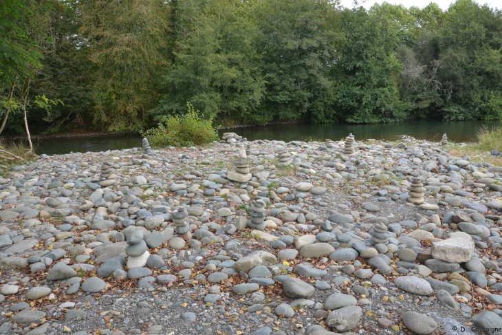 Sauveterre de Béarn - Ile de la Glère - Sauveterre-de-Béarn