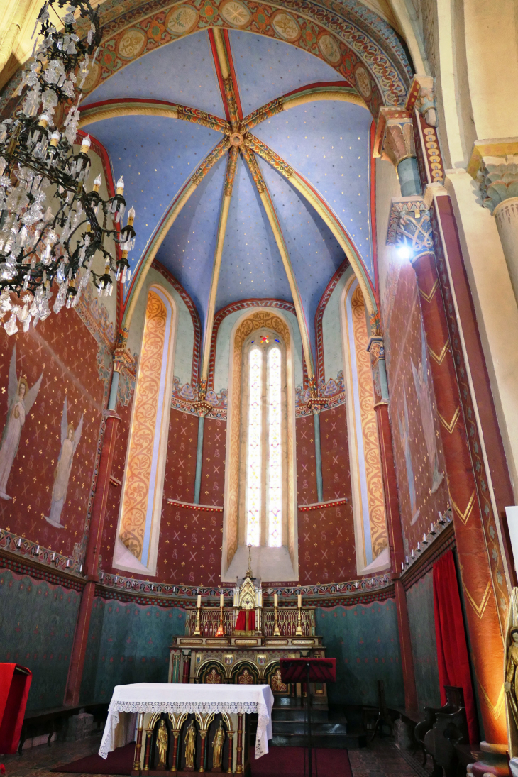 Dans l'église Saint André - Sauveterre-de-Béarn