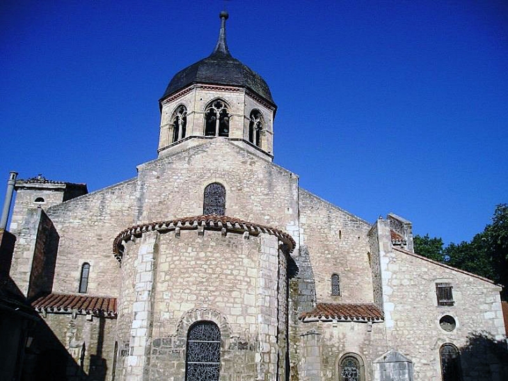 Le chevet de l'église - Bellenaves