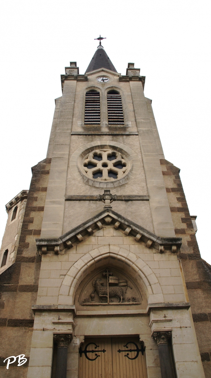 .église St Laurian de Style Néo-Gothique ( 1889 ) - Bellerive-sur-Allier