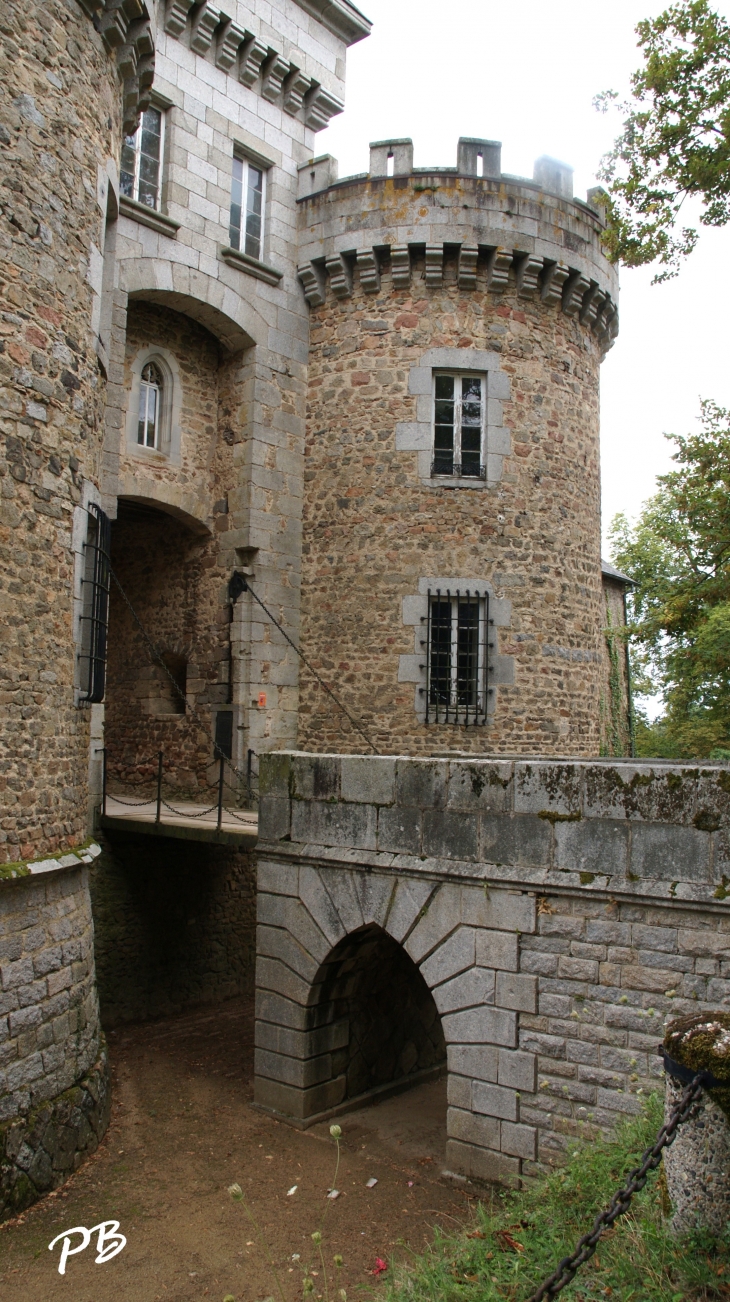 -Château Médiéval du 13 Em Siècle  - Busset