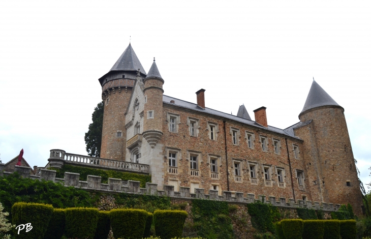 -Château Médiéval du 13 Em Siècle  - Busset