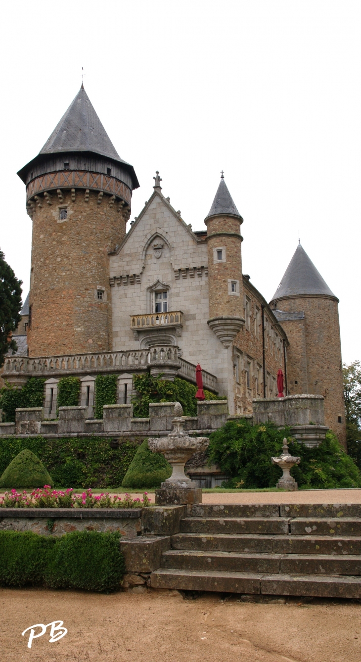 -Château Médiéval du 13 Em Siècle  - Busset