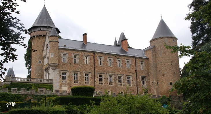 -Château Médiéval du 13 Em Siècle  - Busset