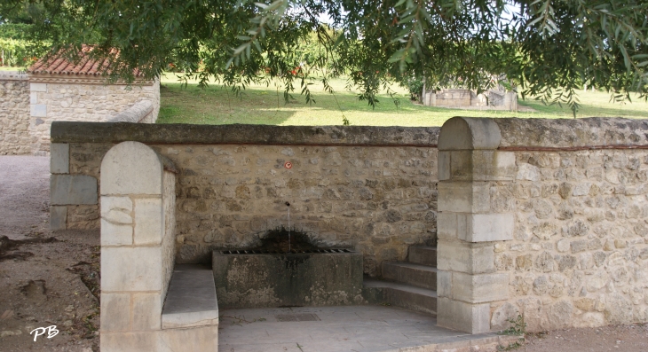 &Château de Chareil-Cintrat ( 16 Em Siècle ) Fontaine