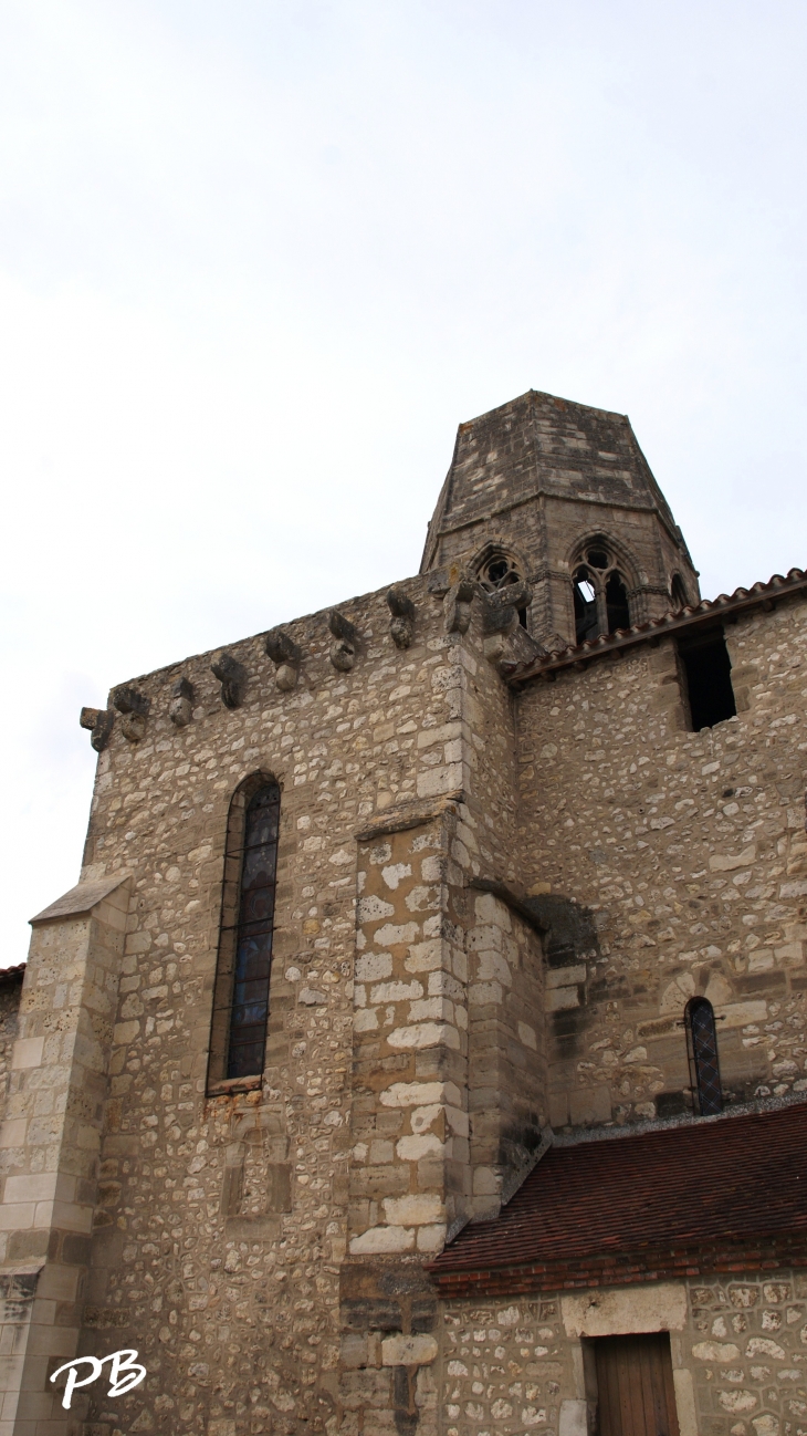 *Eglise Gothique Saint-Jean-Baptiste - Charroux